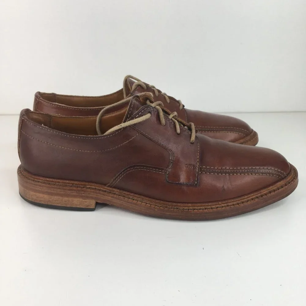 Allen Edmonds Hillcrest Bicycle Toe Leather Oxford Size 7